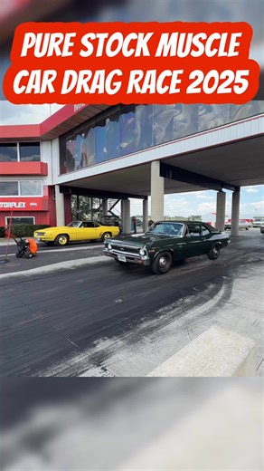 Ian Ashton on Instagram: "‘69 Chevy Nova SS 396 L78 vs. ‘69 Chevy Camaro COPO 427 ZL1 4 Speed Pure Stock Muscle Car Drag Race 2025 PSMCDR #dragracing #musclecar"
