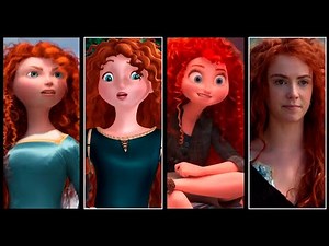 Evolution of Merida (Brave)