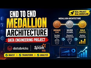 End to End Medallion Architecture Data Engineering Project | Databricks + Spark SQL #dataengineering