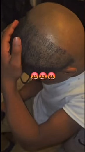 PTheBarber 💈 on Instagram: "Nef Trying To Rub His Hair Back On 😂 #WhatUpNefew#HeGotTheCresentMoonCut #Damn#H#BadAhh#ThisYoNewStyle#FunnyShit #KidsHaircut#BookMe •Link In Bio"