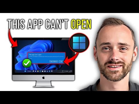"This App Can't Open" Error? The Universal Fix for Windows 11