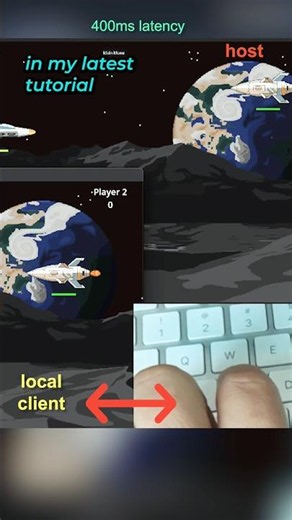 Fix laggy multiplayer #godot #gamedev #netfox #indiedev