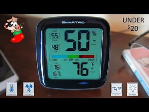 Temperature & Humidity Monitor SMARTRO SC42 Digital Hygrometer
