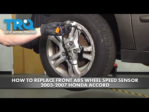 How to Replace Front ABS Wheel Speed Sensor 2003-2007 Honda Accord