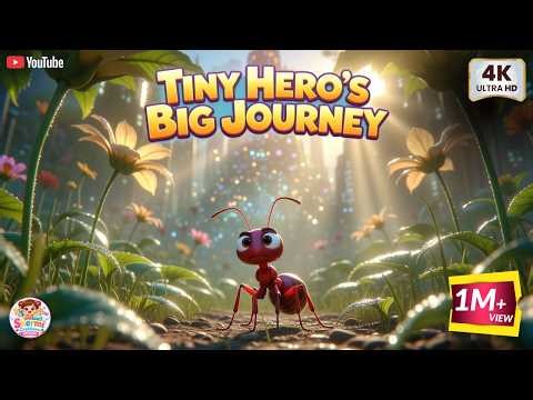 Tiny Hero’s Big Journey 🐜✨ | Inspirational Kids Story | Pixar-Style Short Film #2026trending #viral