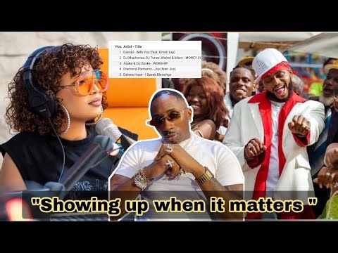 DIAMOND media celebration on joy feat JUMA JUX debut #4 on 🇳🇬 iTunes