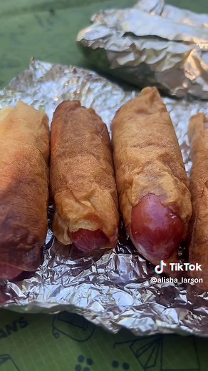 Campfire Crescent Roll Hot Dogs Recipe for Camping