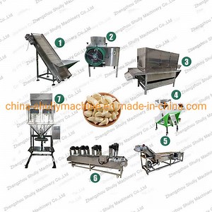 [Hot Item] Garlic Breaking Peeling Garlic Drying Washing Machine Processing Line