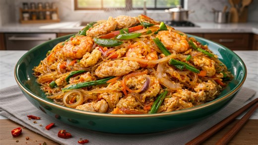 The secret behind Curry Singapore noodles' flavor
