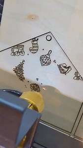7.8K views · 17 reactions | Watch the Beambox Pro by FLUX Inc. cut through and engrave on wood with such detail 朗 It’s never too early to get those Christmas projects started  Credit goes to Anna Francesca Limchoc for allowing us to share her amazing work 殺﫡 Thank you! #crafts #craftsph #diy #diyph #lasercut #laserengraving | The Happy Station | Facebook