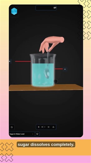 Sugar in Water Experiment | Particulate Nature of Matter | Class 8 Science | #learningpad #cbse