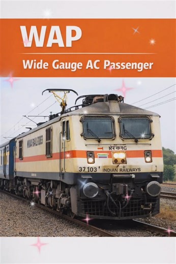 Indian Train Names Electric Locomotives WAP WAG WAM Full Form | Indian Train Engine | Indian Railway