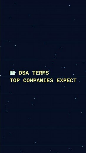 Top DSA Full Form & Why It Matters 🔥 💯 #ComputerScience #CodingLife #Short #Viral #Interview #DSA