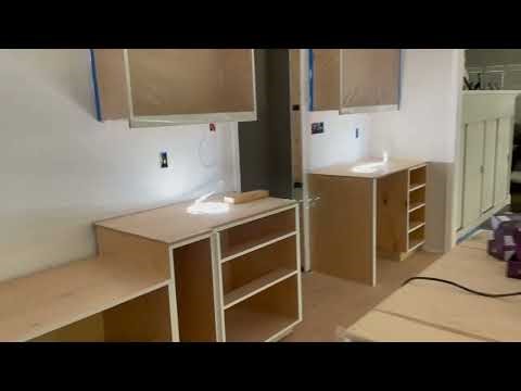 Kitchen Under Cabinet LED Hue Lighting w/ Integrated Light Switch + In-Wall Ethernet