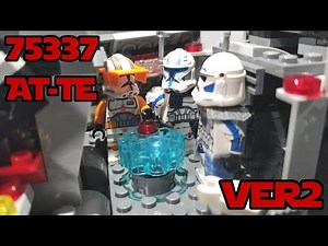 LEGO Star Wars 75337 2nd AT-TE modification [Lego Star Wars modification]