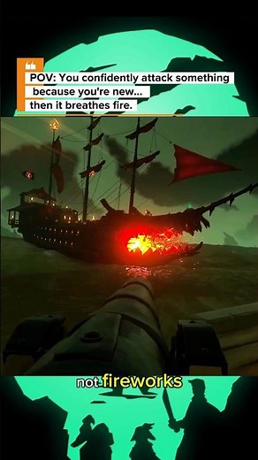 Thought It Was Just Another Ship... Then It Breathed Fire | Sea of Thieves #seaofthieves