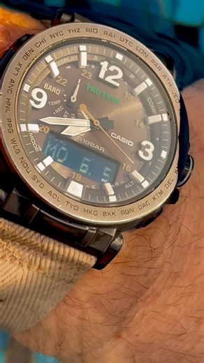 Casio ProTrek triple sensor