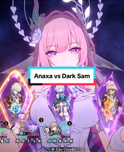Moc v3.8 12 node 2 : Anaxa e0s0 vs Dark Sam 11M HP #hsr #honkaistarrail #hsrcreators #Anaxa #Cyrene