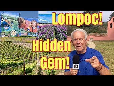 Lompoc Hidden Gem Explore Mission, Murals, Flowers & Wine!