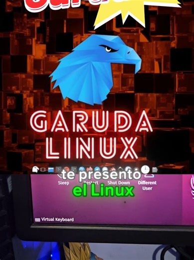 Te presento el Linux Gamer #garuda #linux #tecnologia