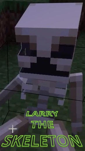 Skeleton can move in minecraft