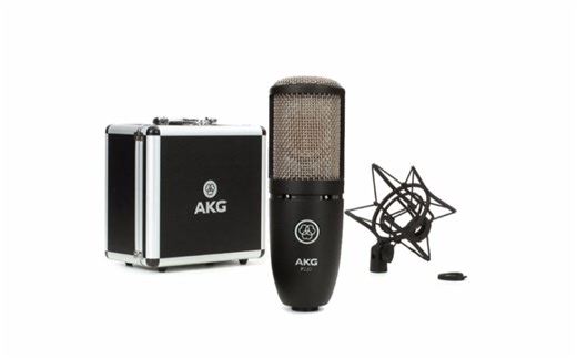 【测评】akg p220 电容麦克风开箱测评【落花音频出品】翻唱设备，录音设备，声卡测评，音频接口，麦克风测评，话筒，音乐制作，后期，编曲，k歌设备，监听耳机