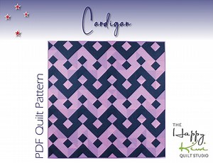 Cardigan Quilt Pattern | Modern Minimalist Design (PDF Instant Download) - Etsy Australia
