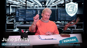 Sign Language Week 2024: Elevating BSL with Deaf Humour — Remark!