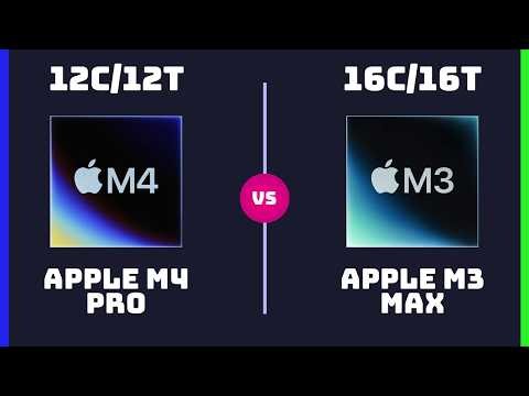 Apple M4 Pro (12‑Core) vs Apple M3 Max – CPU Comparison | Which One is Faster?