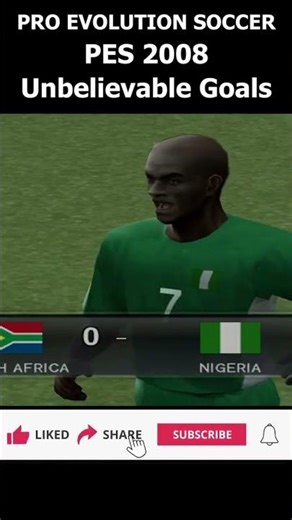 Unbelievable Goals in PES 2008 | Pro Evolution Soccer PS 2 | Best Goals #pes2008 #ps2 #bestgoals