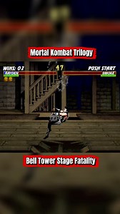 Bell Tower Stage Fatality #MortalKombatTrilogy #mortalkombat #playstation #gaminglife #90s #retrogaming #gaming #gameplay | Krauser’s Retro Gaming