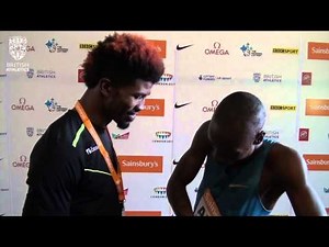 Tea is the topic for 800m winner Nijel Amos