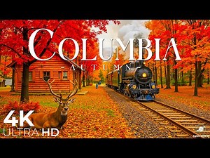 British Columbia 4K - Majestic Autumn Forests, Vibrant Fall Colors & Stunning Landscapes - Canada 4K
