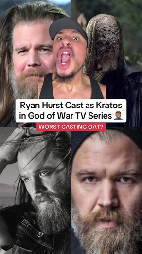 Ryan Hurst Cast as Kratos in God of War TV Series 🤣🤦🏽‍♂️🤡 #godofwar #kratos #ryanhurst #gaming #briggonator