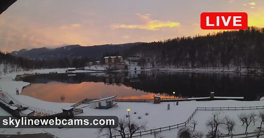 【LIVE】 Webcam sul Lago di Lavarone | SkylineWebcams