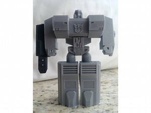 Transformable Megatron (single print, no support material) #3DThursday #3DPrinting #adafruit