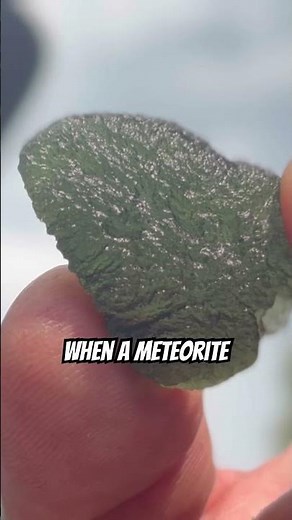 This Rock Was Made From Outer Space #crystals #trending #rocks #metaphysical #superstition