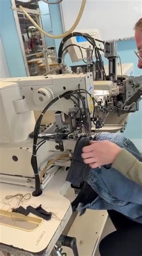 JUKI MOL-254 Belt Loop Machine | Automatic Denim Production Factory Tested #machine #sewing #factory