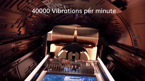 JTF Sonic Electric Toothbrush for Adults and Kids with Travel Case and 6 Brush Heads, 5 Modes 40000 VPM Rechargeable Power Toothbrush with Wireless Charger, IPX7 Waterproof 60-Day Battery Life, Blue