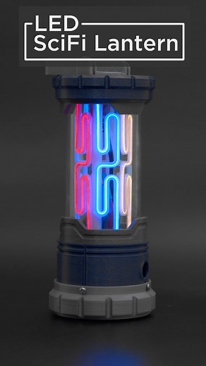 Build a sci-fi inspired lantern using an #Adafruit QTPy RP240 and LED Noodles Guide https://learn.adafruit.com/led-noodle-lantern https://youtu.be/9Mak8Uz3F8c #3DPrinting | Adafruit Industries