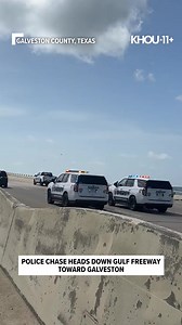 1.9M views · 12K reactions | A KHOU 11 viewer recorded part of the police chase that ended in a deadly shootout along Broadway at 54th Street earlier today. Troy Kless will have more on the story on KHOU 11 News at 4, 5 and 6. Here's what we know: https://www.khou.com/article/news/crime/galveston-police-chase/285-bc0746a1-6cd7-4f27-87cb-564094f7ae31?utm_medium=social&utm_source=facebook_KHOU_11_News | KHOU 11 News | Facebook