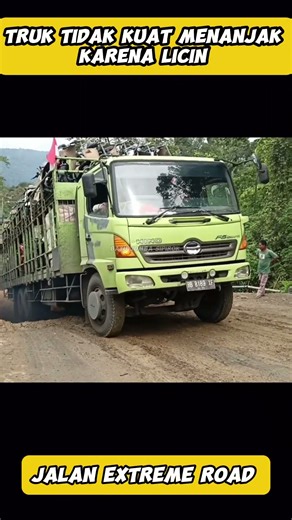 This truck almost suffered a big loss