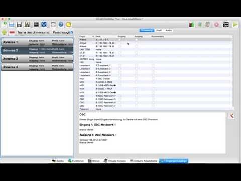 QLC+ Tutorial #4 Eingänge/Ausgänge