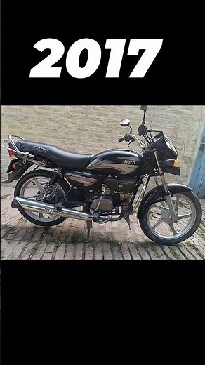 evolution of splendor bike (1995~2025) please subscribe #shortvideo