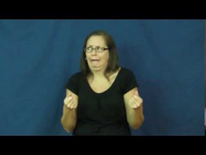 Watch how to sign 'cold feet' in American Sign Language.