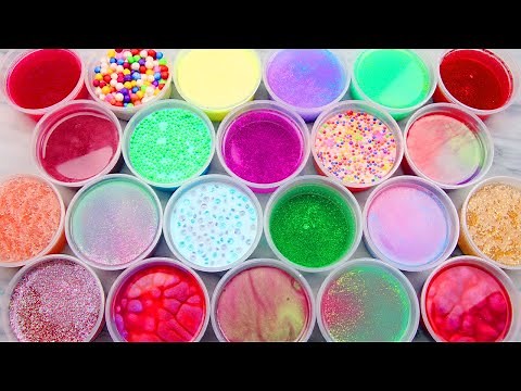 Mixing All My Old Slime to Make a Giant Slime Smoothie! Most Satisfying Slime ASMR Video!