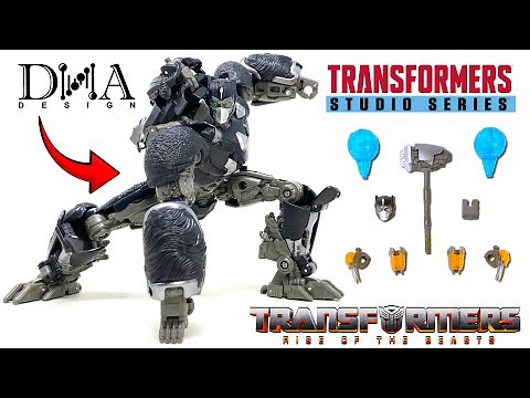DNA Design DK-52 Upgrade Kit Transformers ROTB Studio Series OPTIMUS PRIMAL, RHINOX & CHEETOR Review