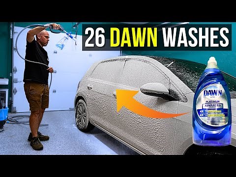 Does DAWN DISH SOAP remove Clear Coat, Wax & Ceramic Coatings?