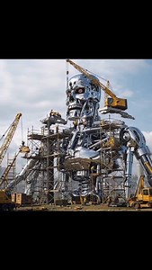 Construction of an enormous Terminator! | Deus Ex Machina