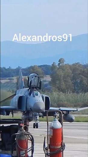 F-4E Phantom AUP Hellenic Air Force #hellenicairforce #aviationgeek #aviationlovers #phantom #f4